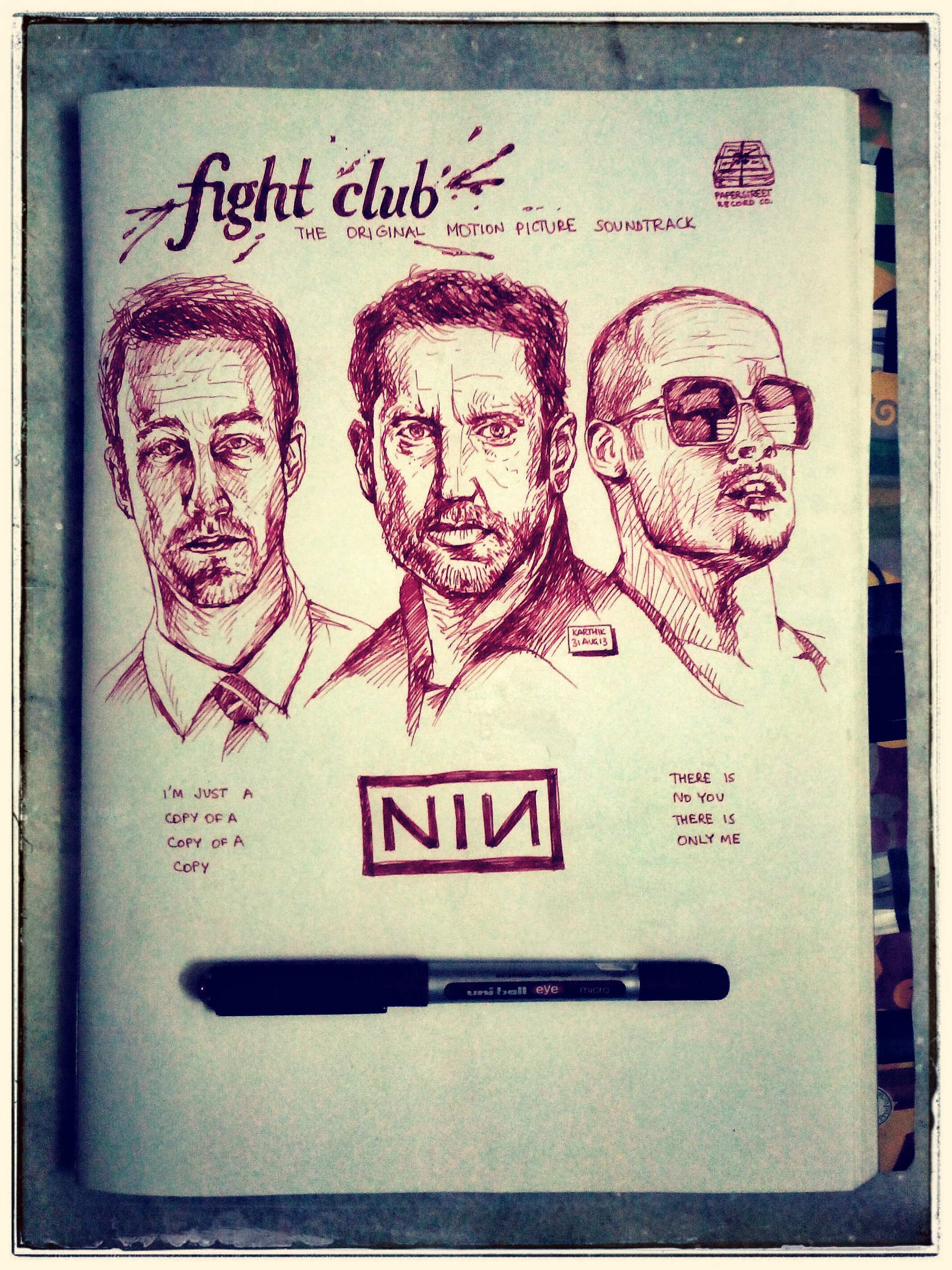 Fight club thesis